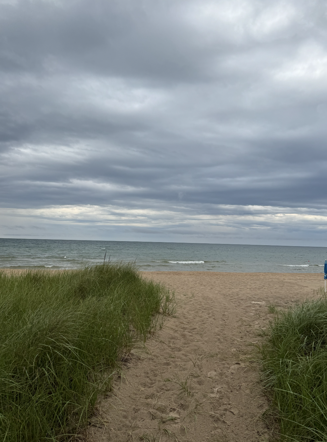 Lake Michigan shoreline